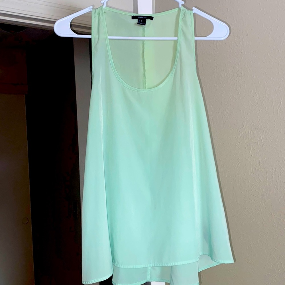 Forever21 Seafoam Green Tank